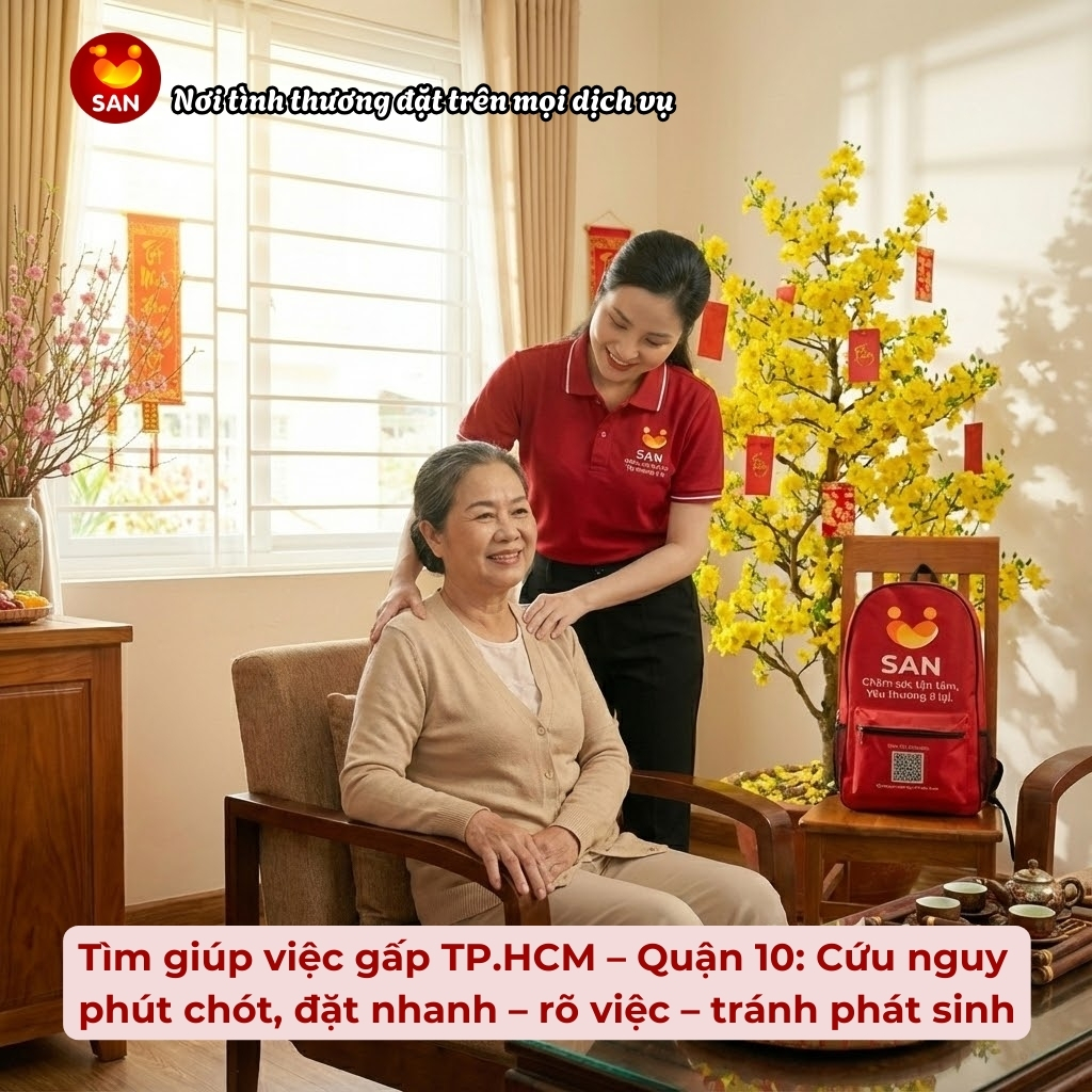 Tìm giúp việc gấp TP.HCM
