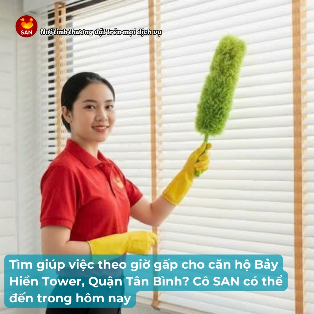 Dịch vụ giúp việc theo giờ gấp