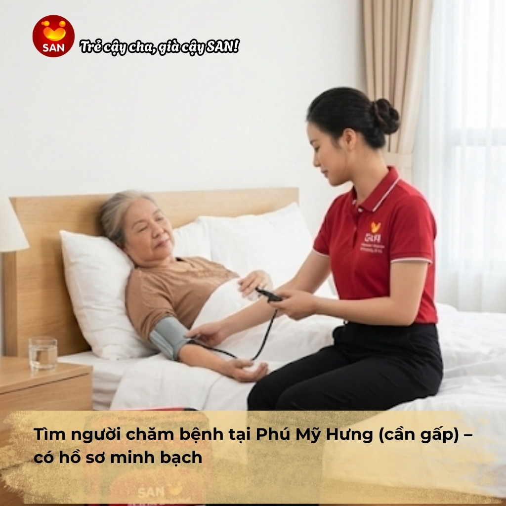 Tìm người chăm bệnh Phú Mỹ Hưng