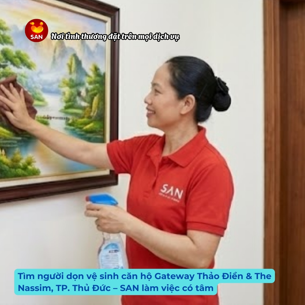 Tìm người dọn căn hộ Gateway Thảo Điền