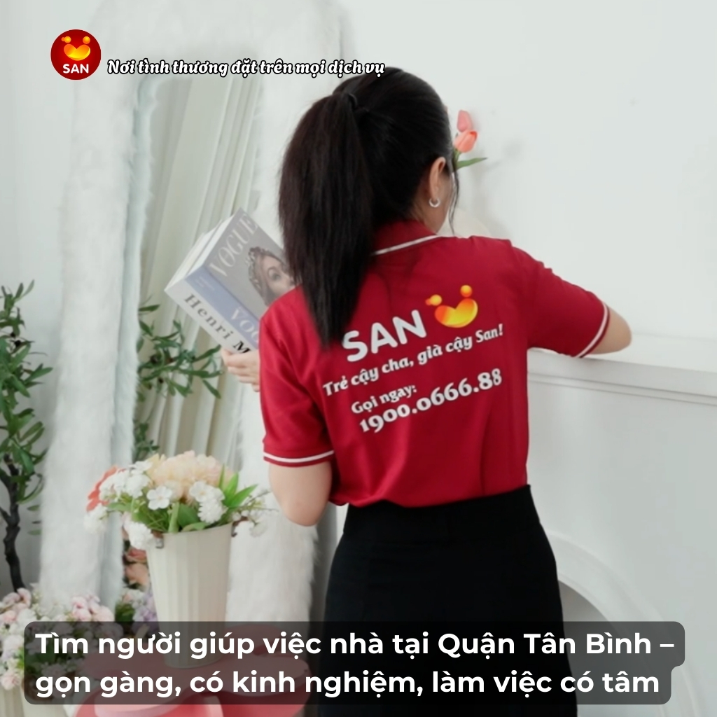 tìm người giúp việc nhà tại Quận Tân Bình