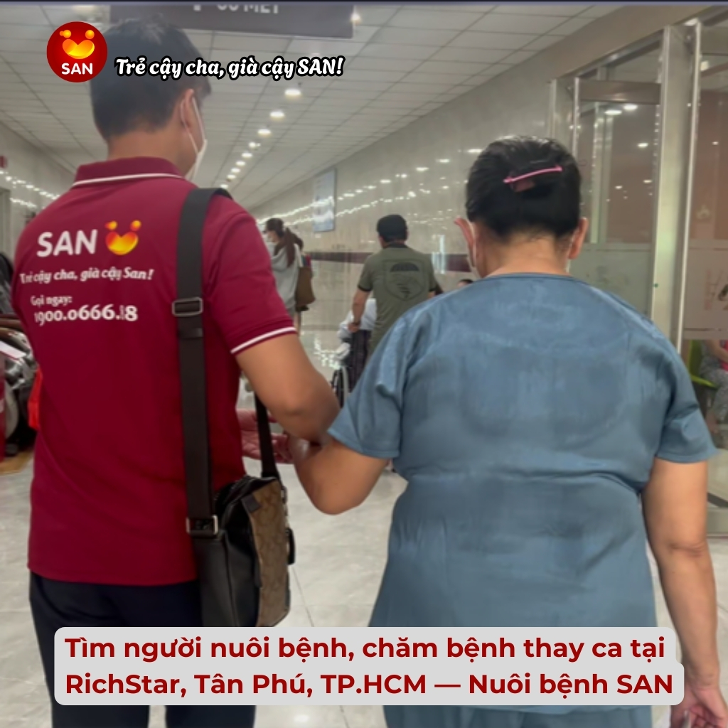 tìm người nuôi bệnh Tân Phú