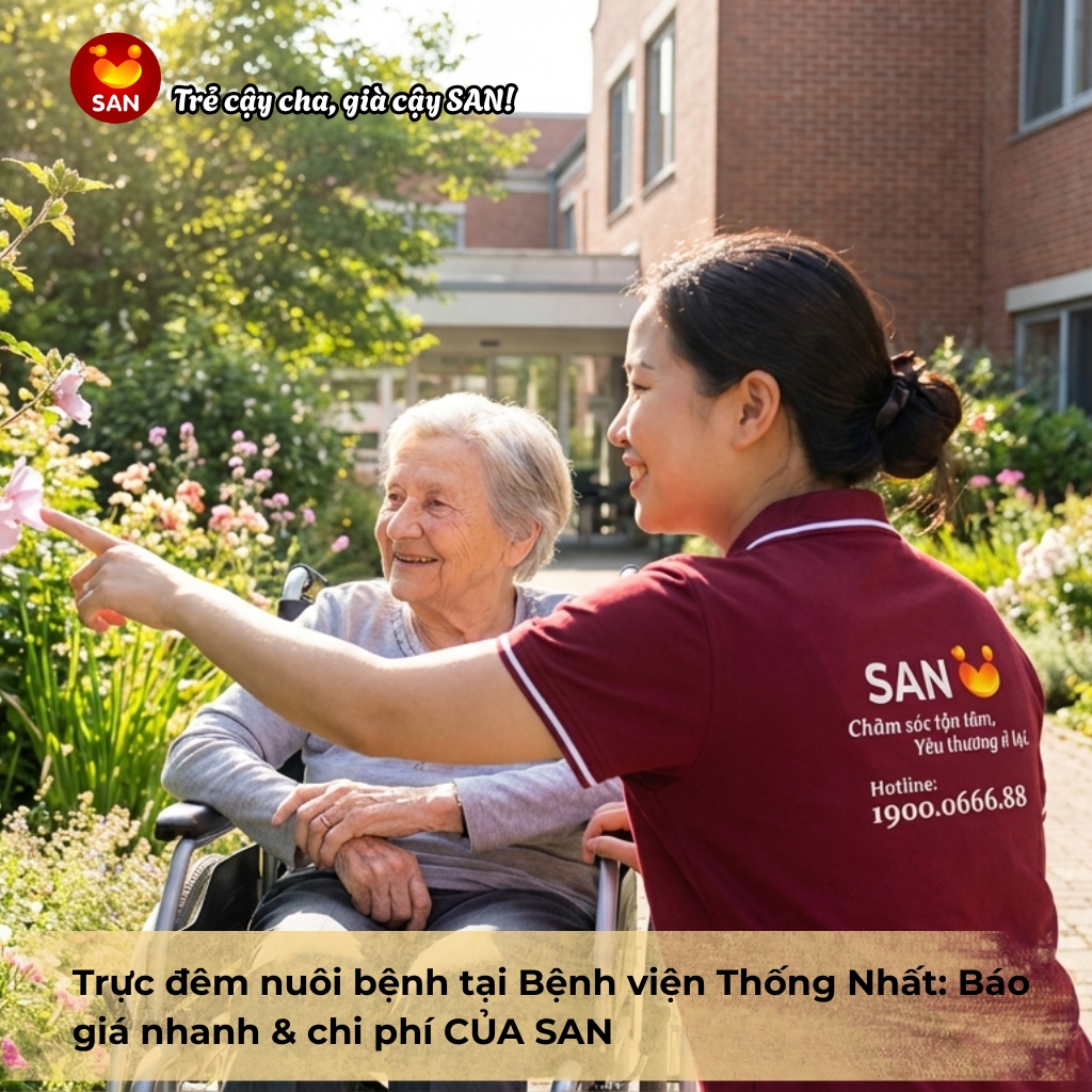 Dịch vụ trực đêm nuôi bệnh