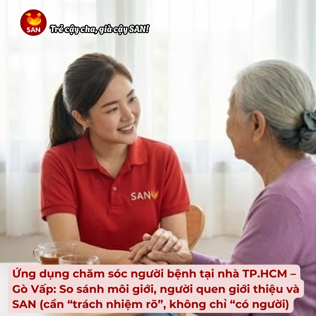 Chăm sóc người bệnh tại nhà Gò Vấp