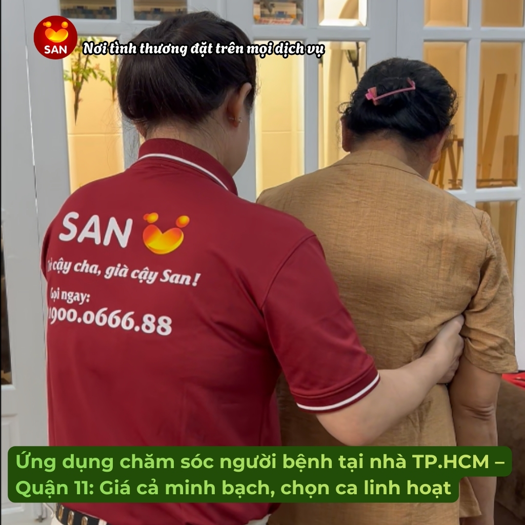 Ứng dụng chăm sóc người bệnh Quận 11