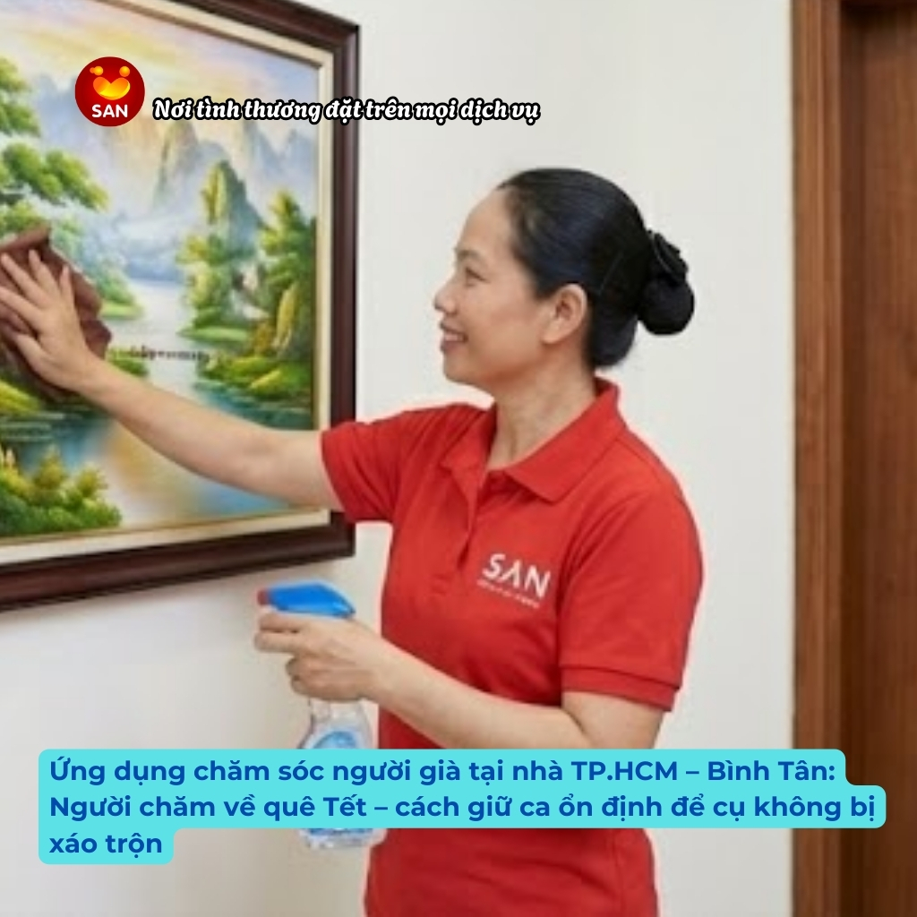 chăm sóc người già tại nhà Bình Tân