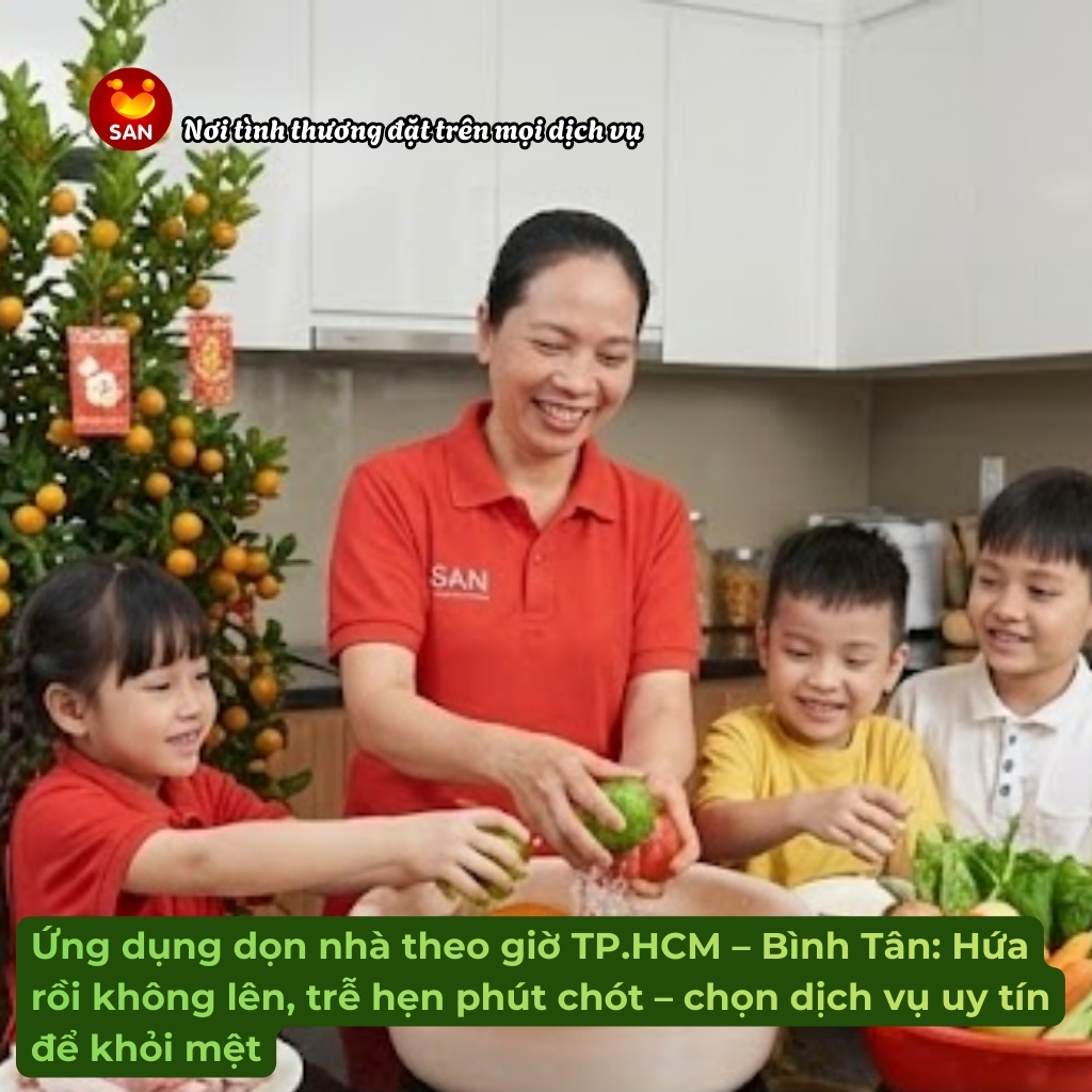 dịch vụ dọn nhà theo giờ Bình Tân