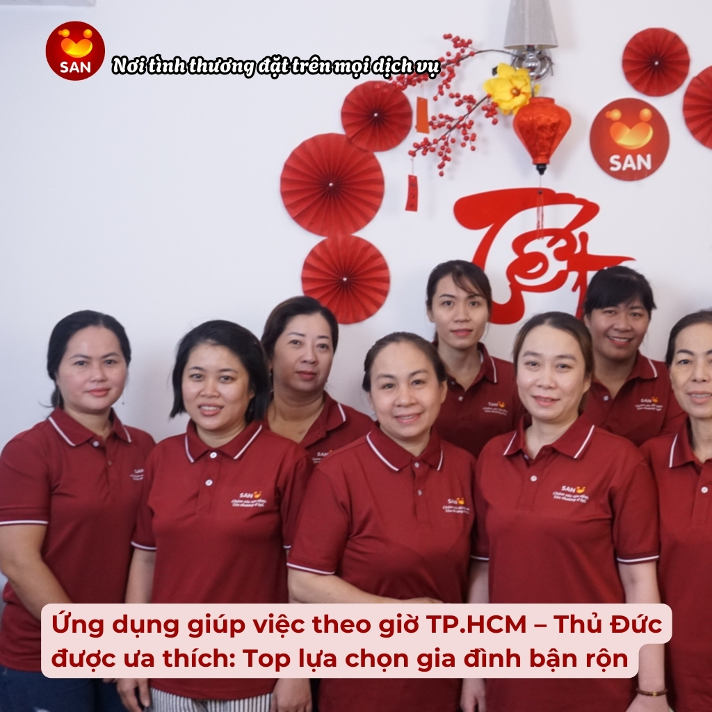 Ứng dụng giúp việc theo giờ Thủ Đức