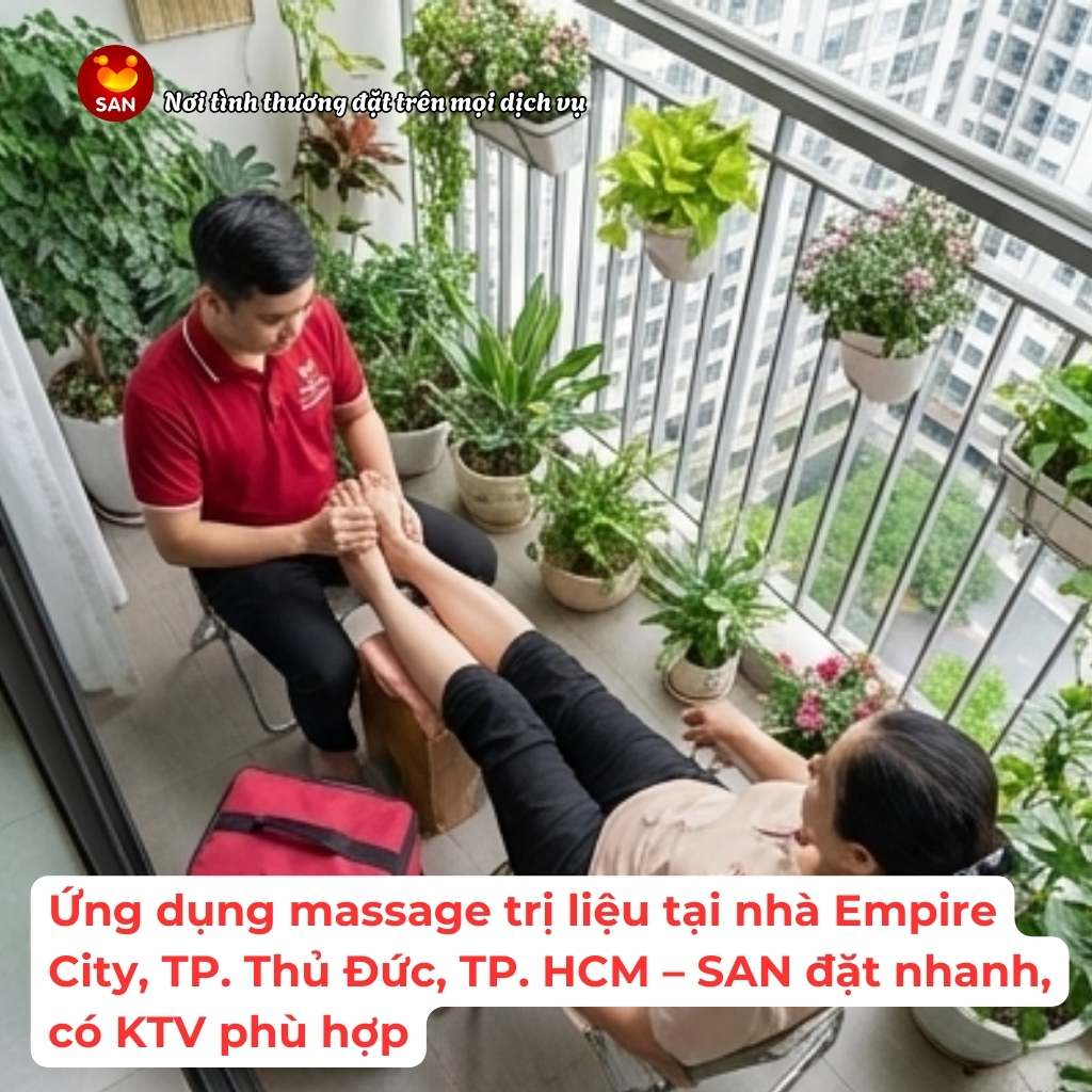 Massage trị liệu tại nhà Empire City