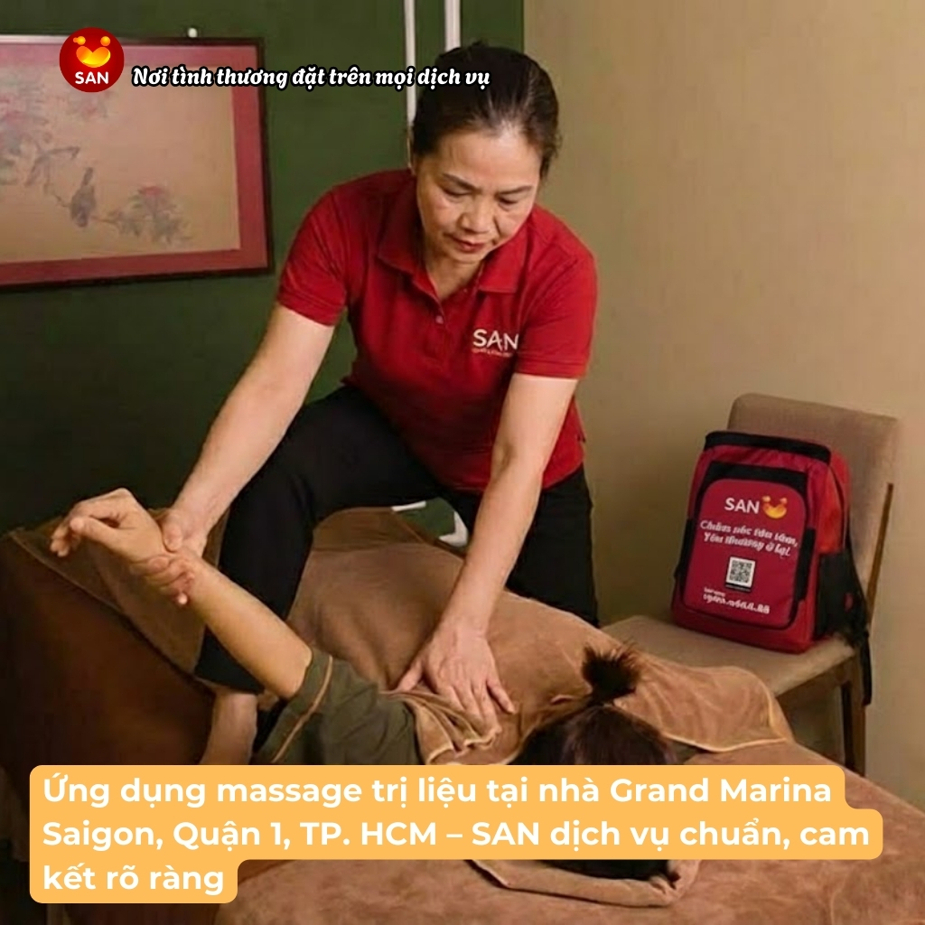 massage trị liệu tại nhà Grand Marina Saigon