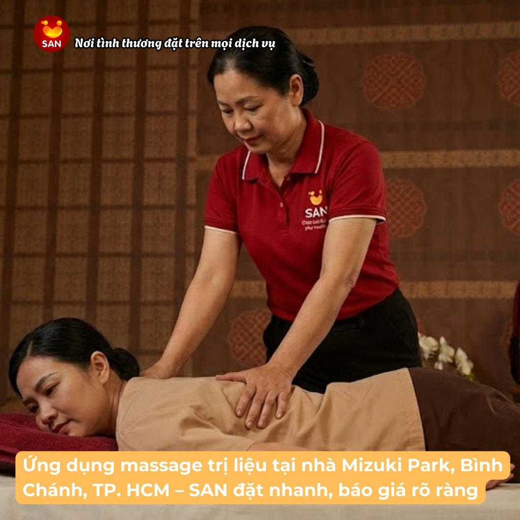 dịch vụ massage trị liệu tại nhà