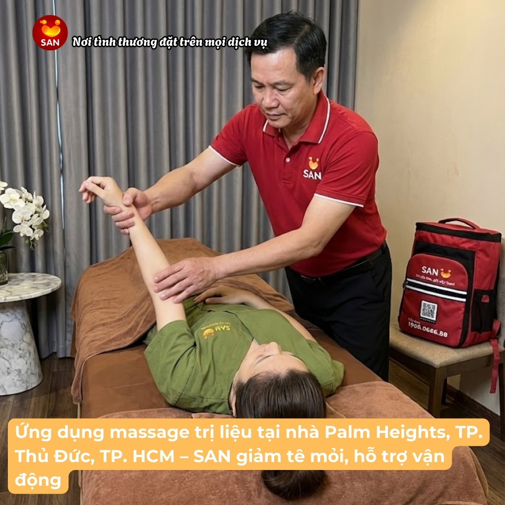 massage trị liệu tại nhà Palm Heights