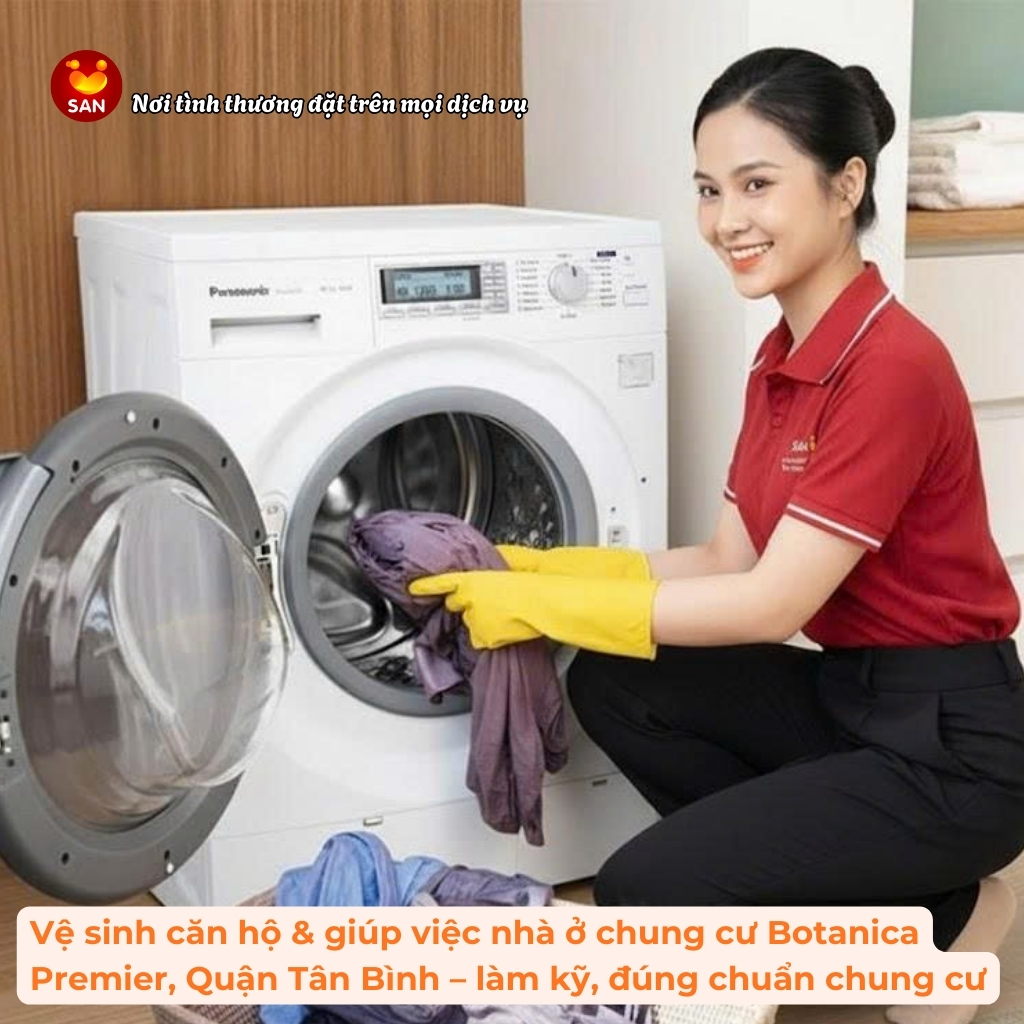 giúp việc nhà chung cư Botanica Premier Tân Bình