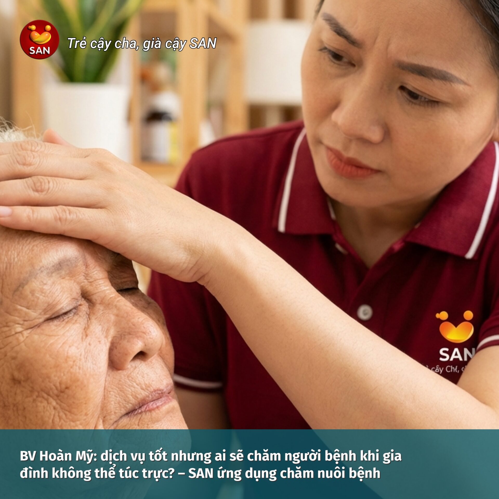 Patient care at Hoan My Hospital