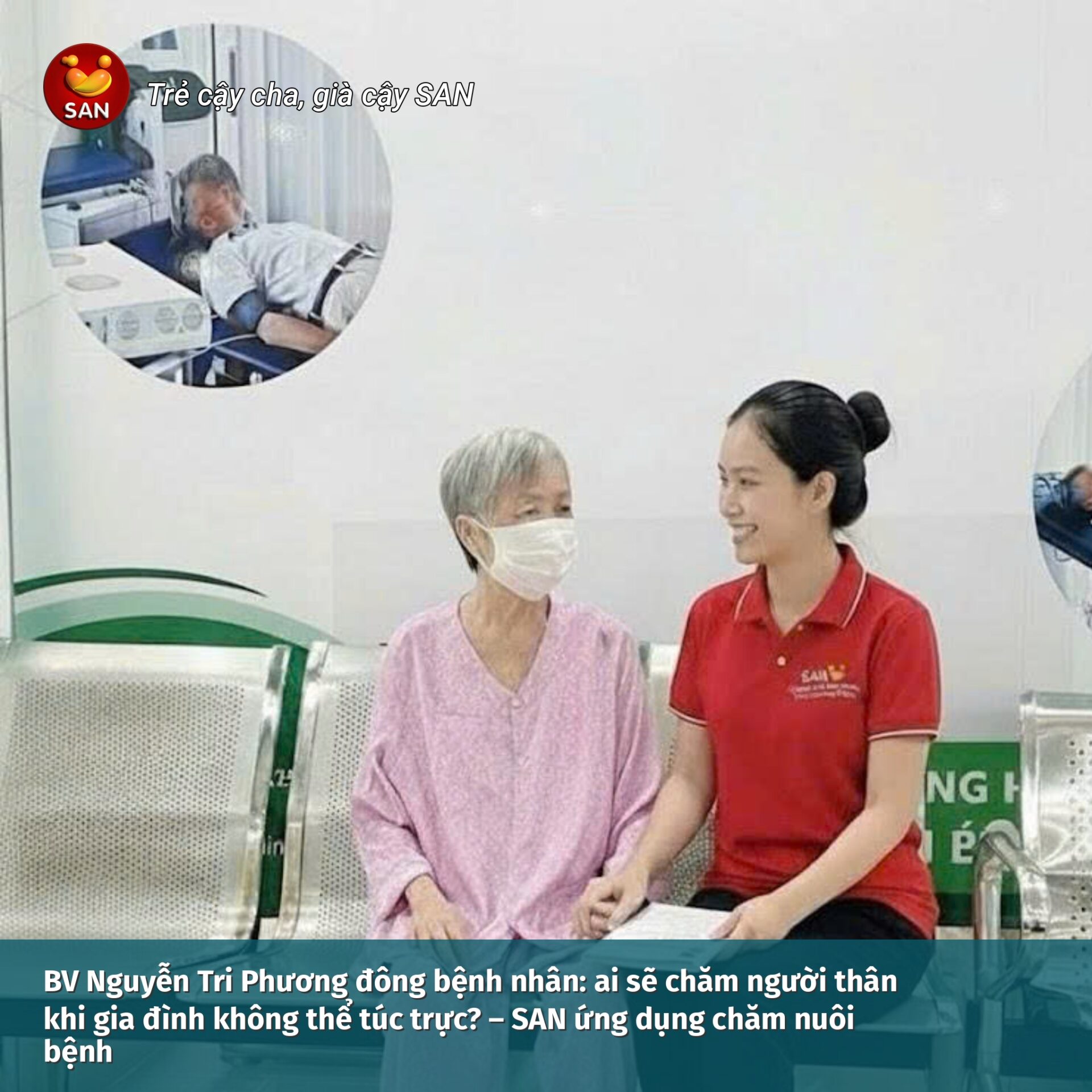 Patient care at Nguyen Tri Phuong Hospital