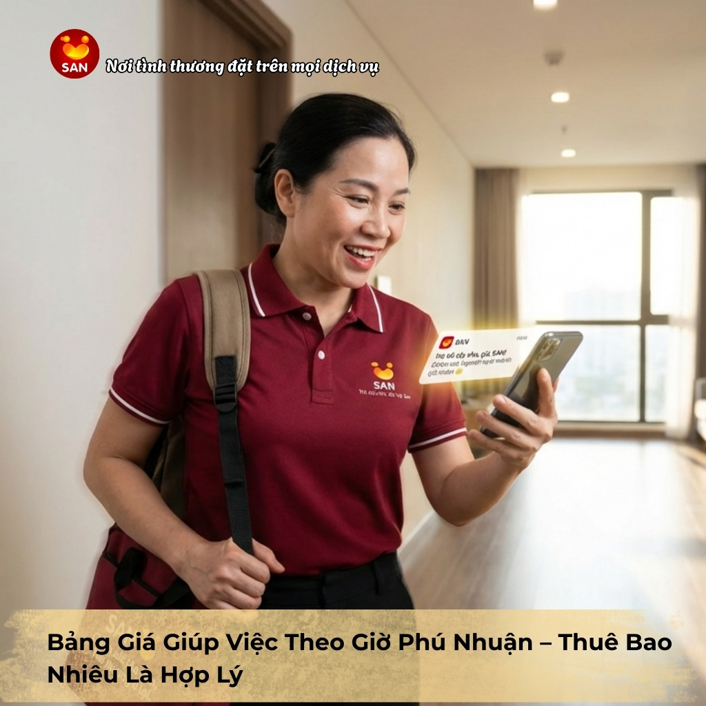 giúp việc theo giờ Phú Nhuận
