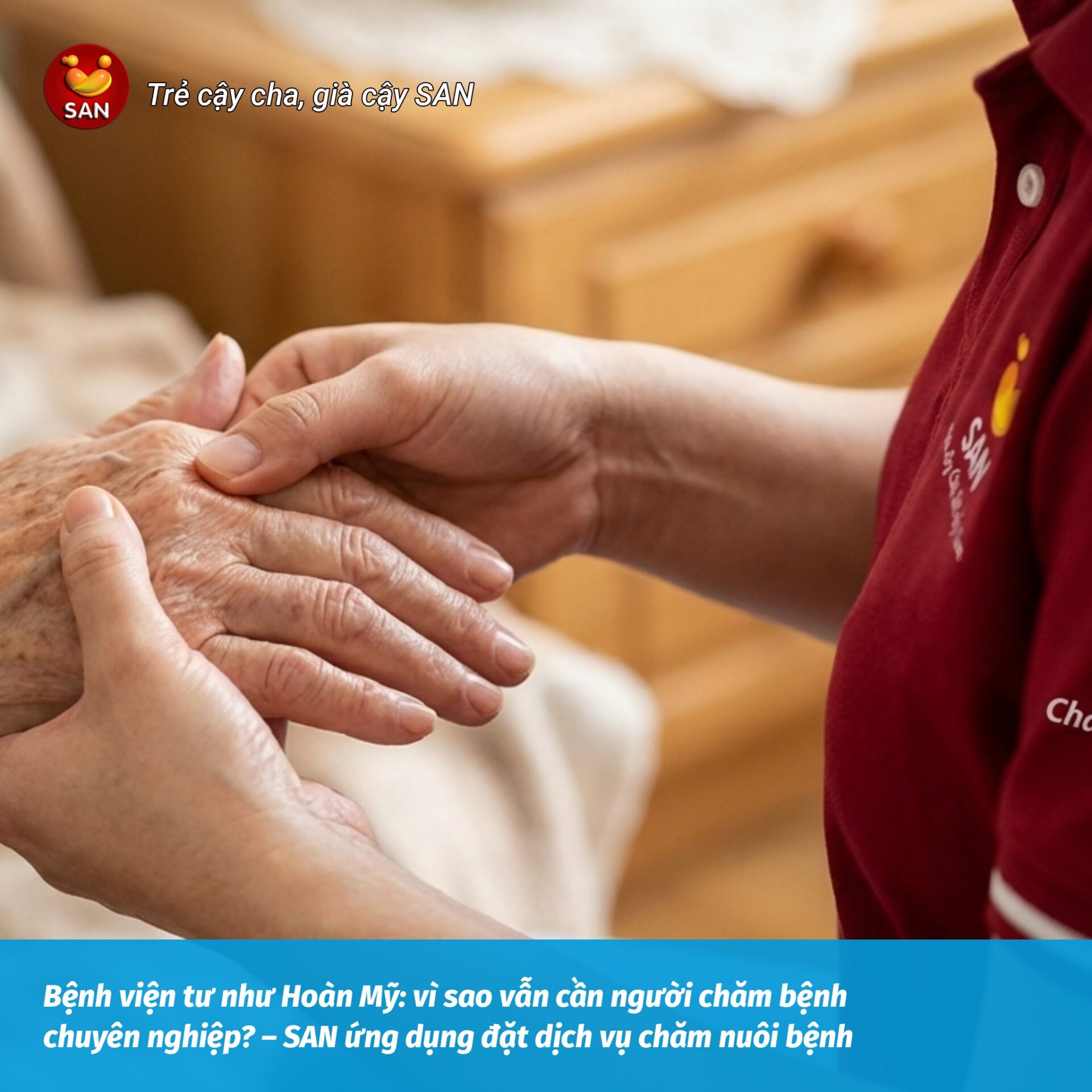 Patient care at Hoan My Hospital