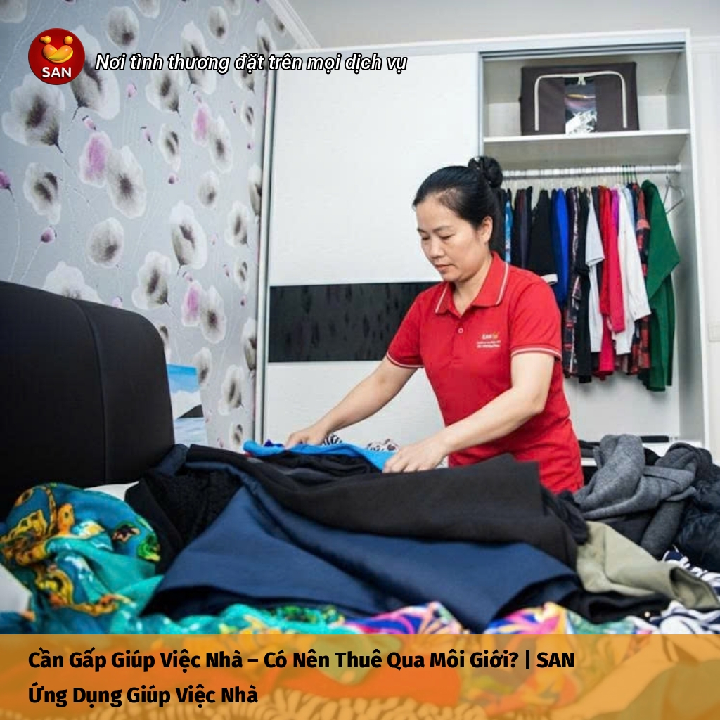 cần gấp giúp việc nhà