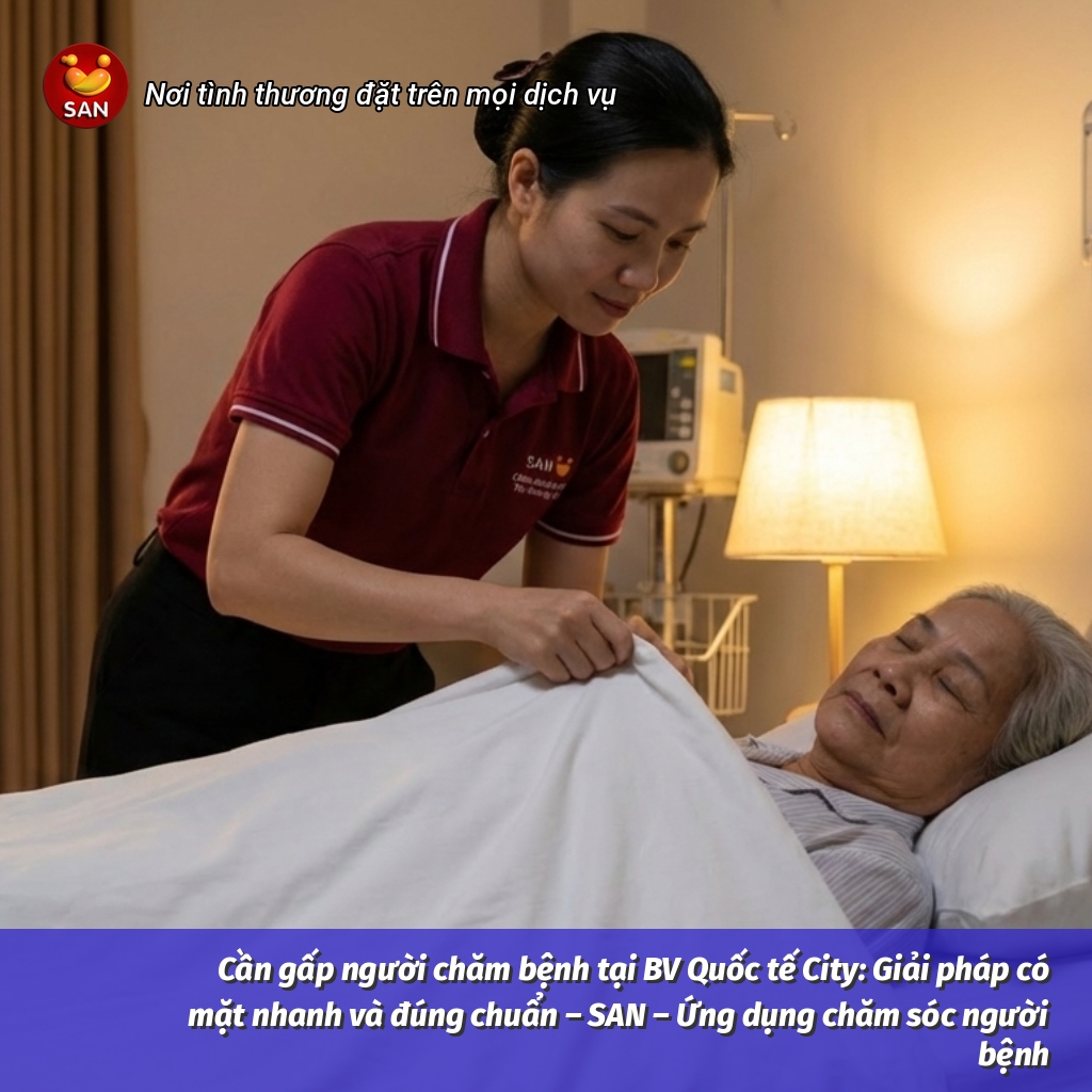Patient care at City International Hospital