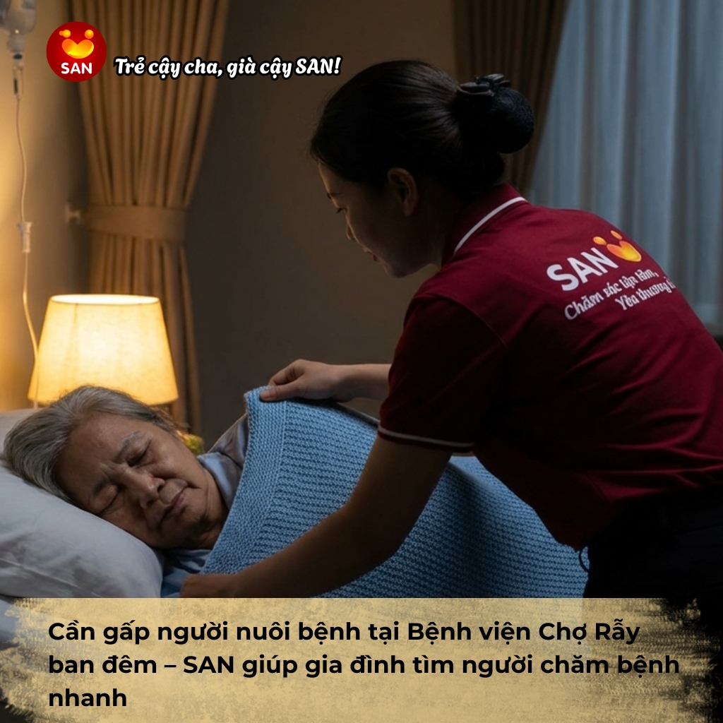 nuôi bệnh tại Bệnh viện Chợ Rẫy