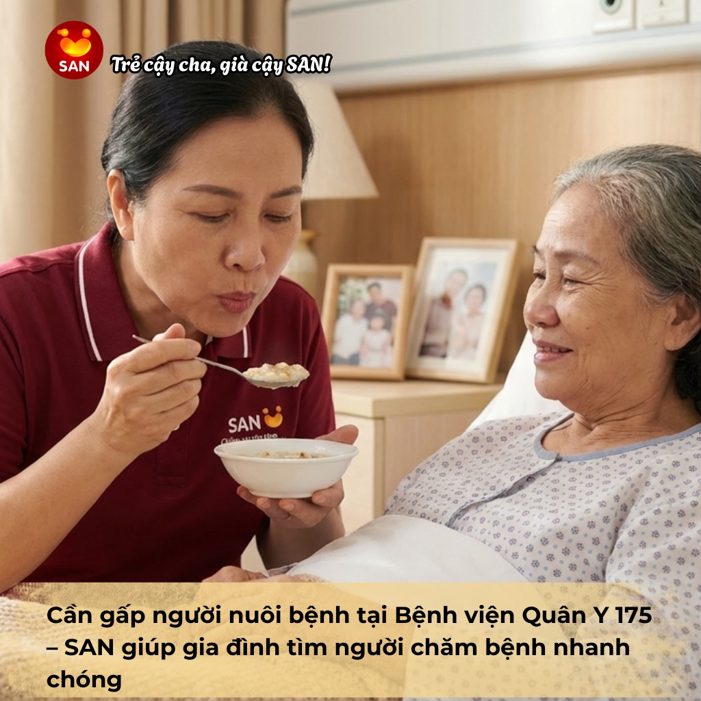 caregivers at Military Hospital 175