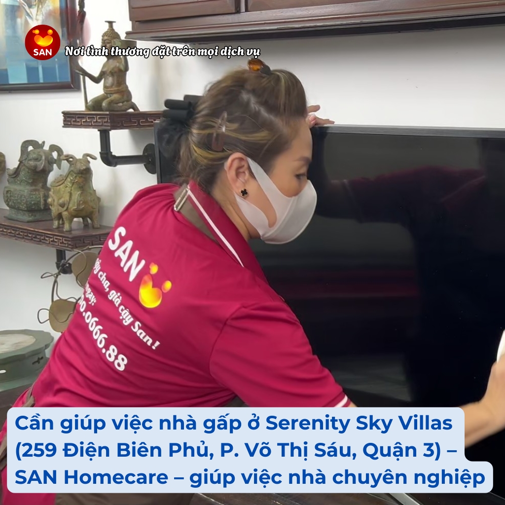 giúp việc nhà theo giờ Scenic Valley