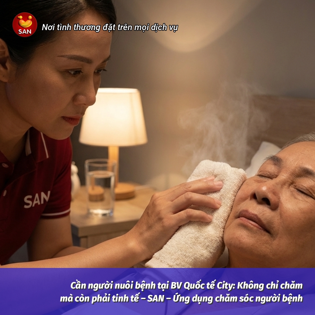 Patient care at City International Hospital