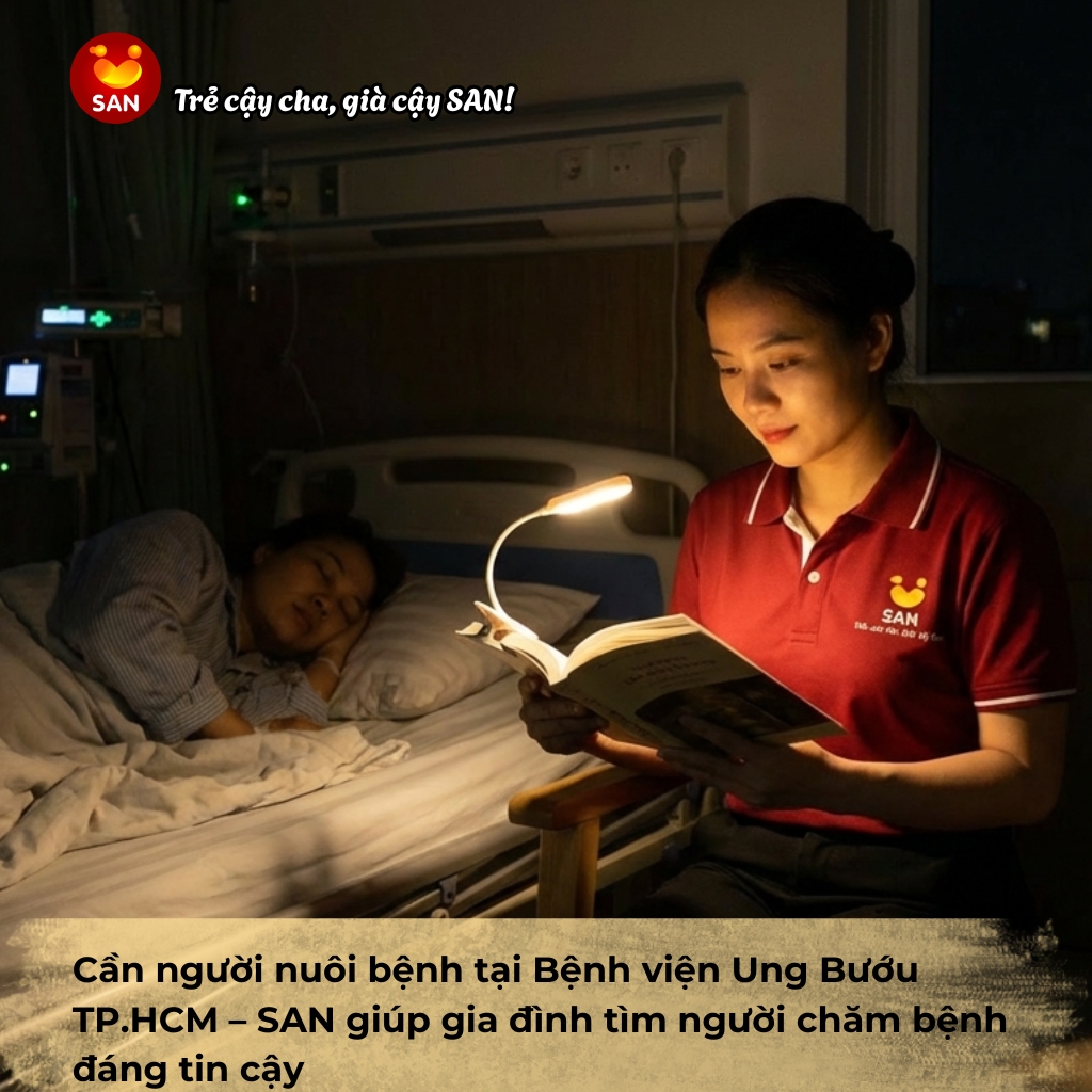 tìm người nuôi bệnh tại Bệnh viện Chợ Rẫy