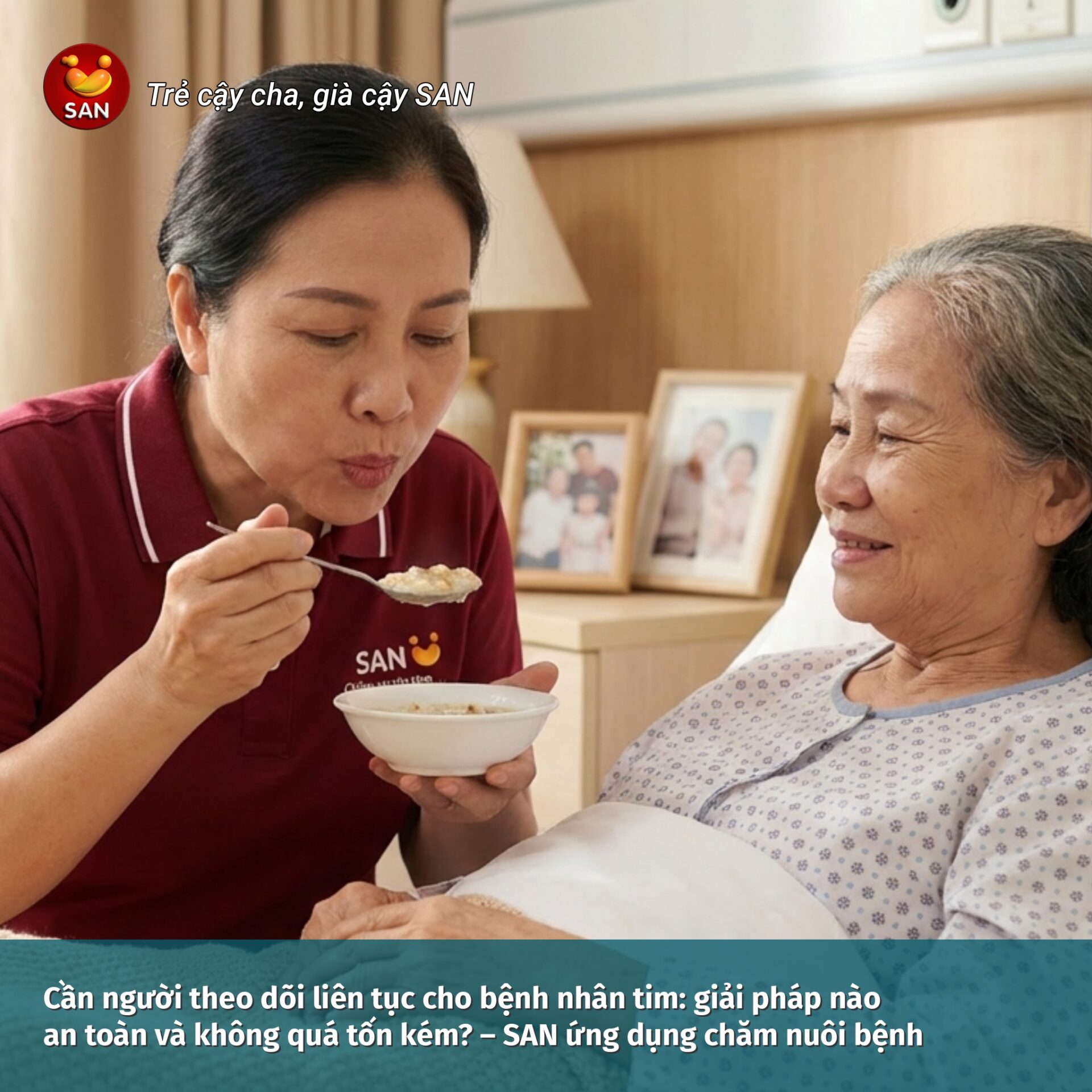 chăm sóc bệnh nhân tim