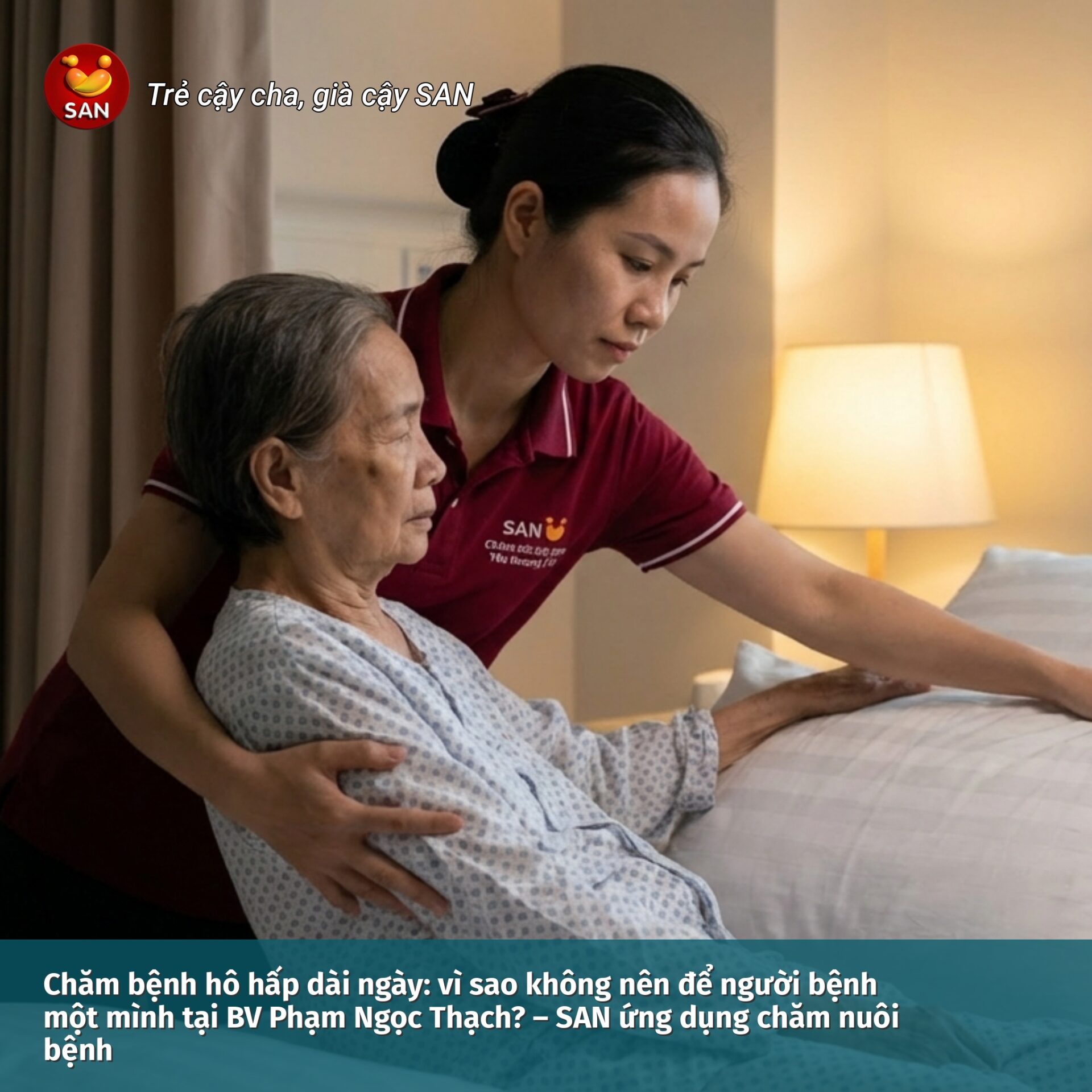 chăm sóc người bệnh tại bệnh viện Phạm Ngọc Thạch