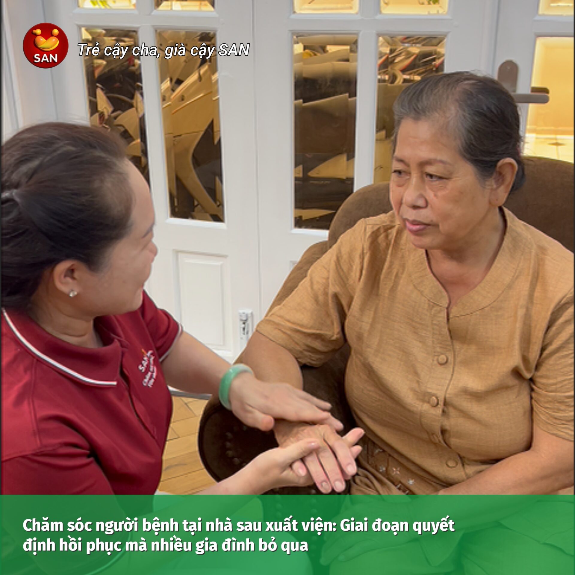 chăm sóc người bệnh tại nhà sau xuất viện