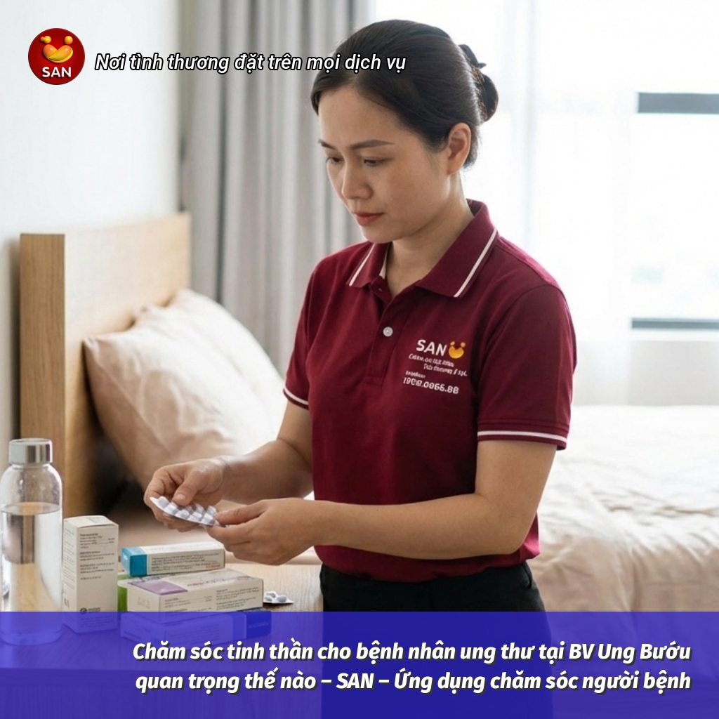 chăm sóc tinh thần cho bệnh nhân ung thư