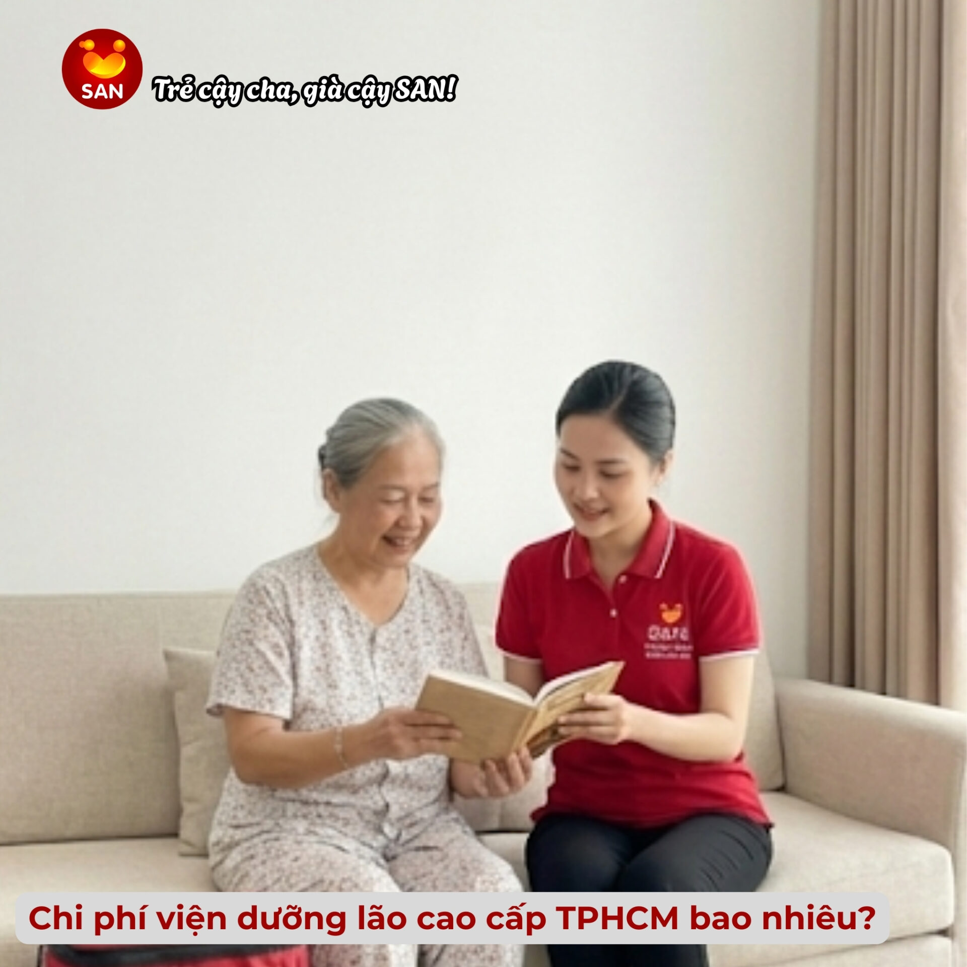 Cost of high-end nursing homes in Ho Chi Minh City
