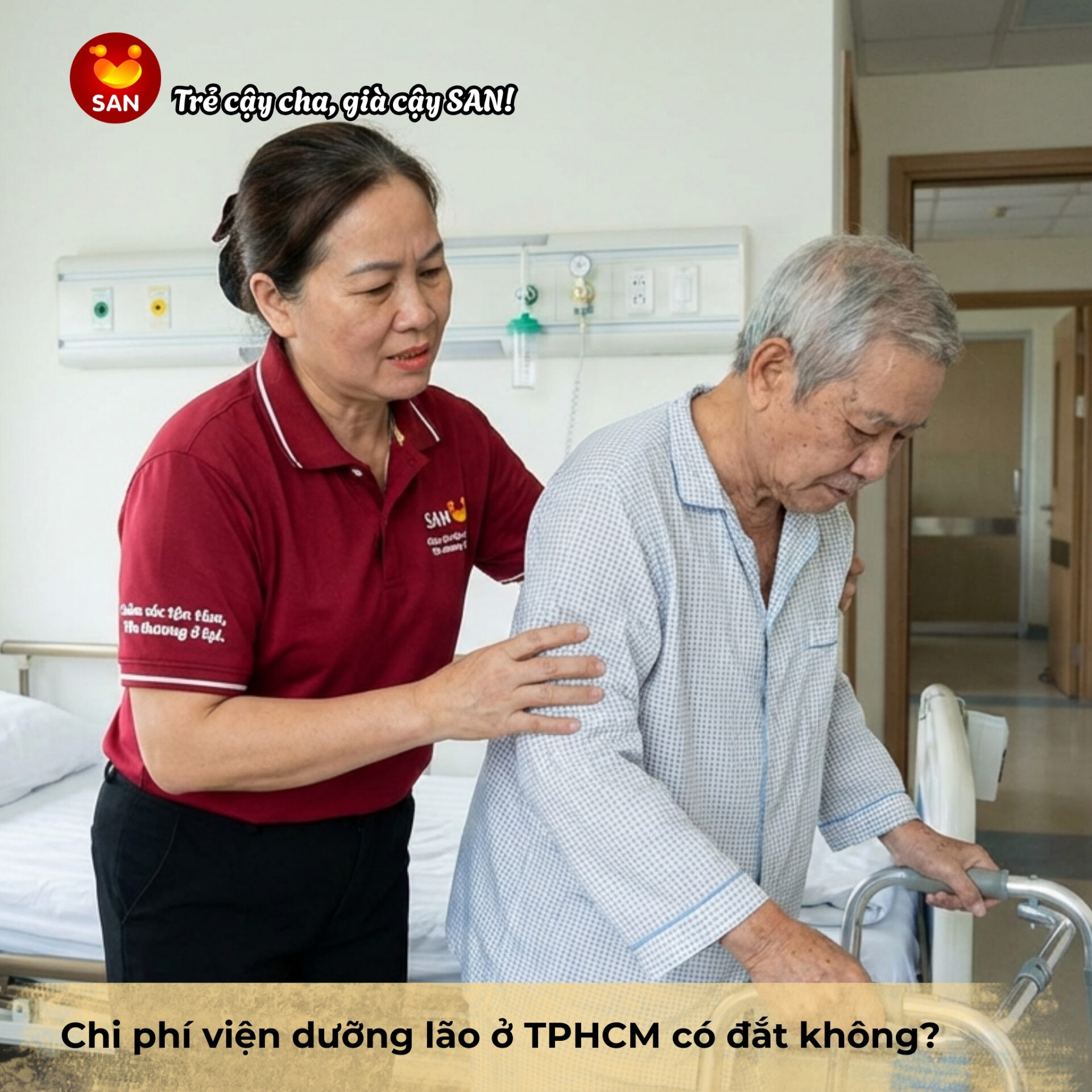 chi phí viện dưỡng lão ở TPHCM