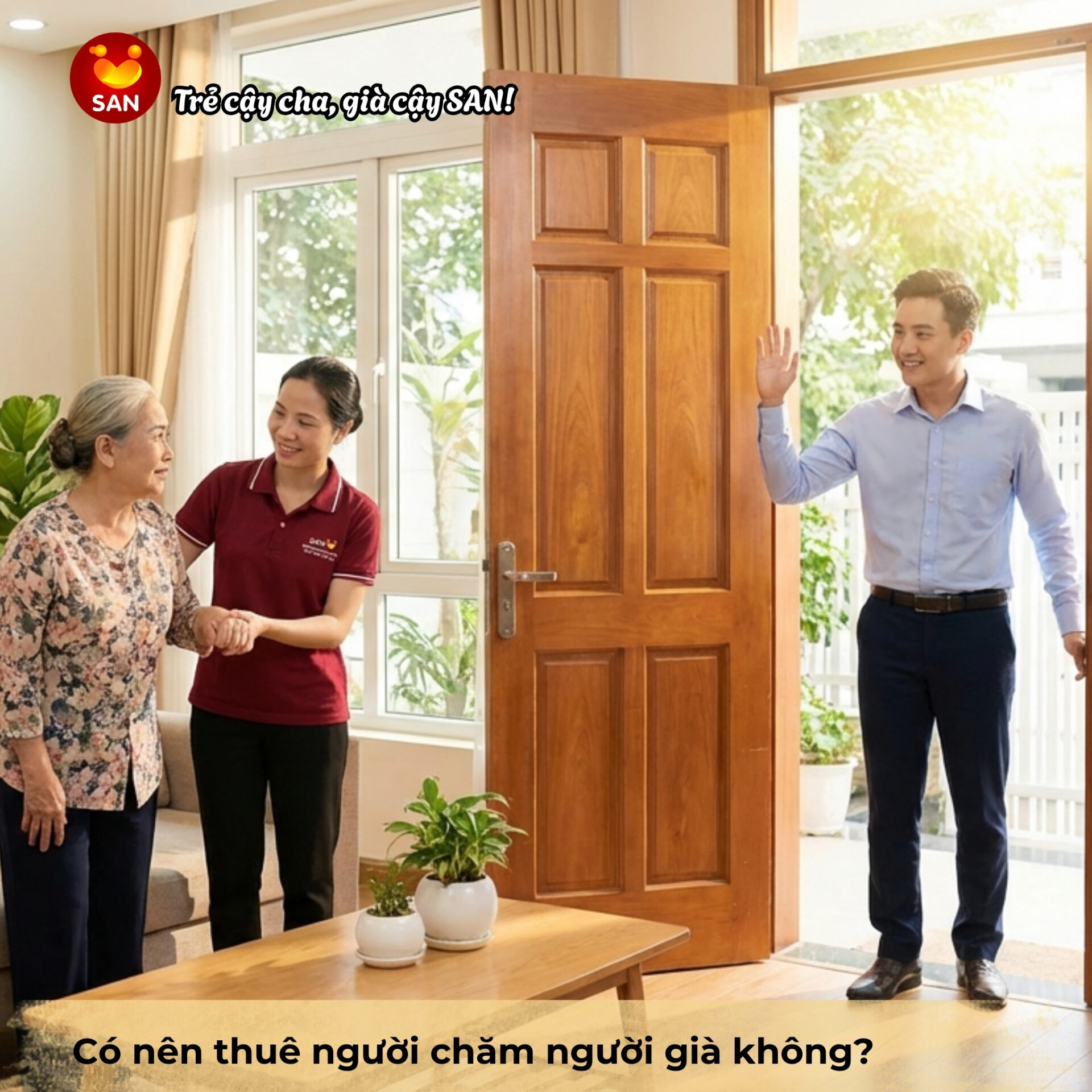 hire a caregiver for the elderly