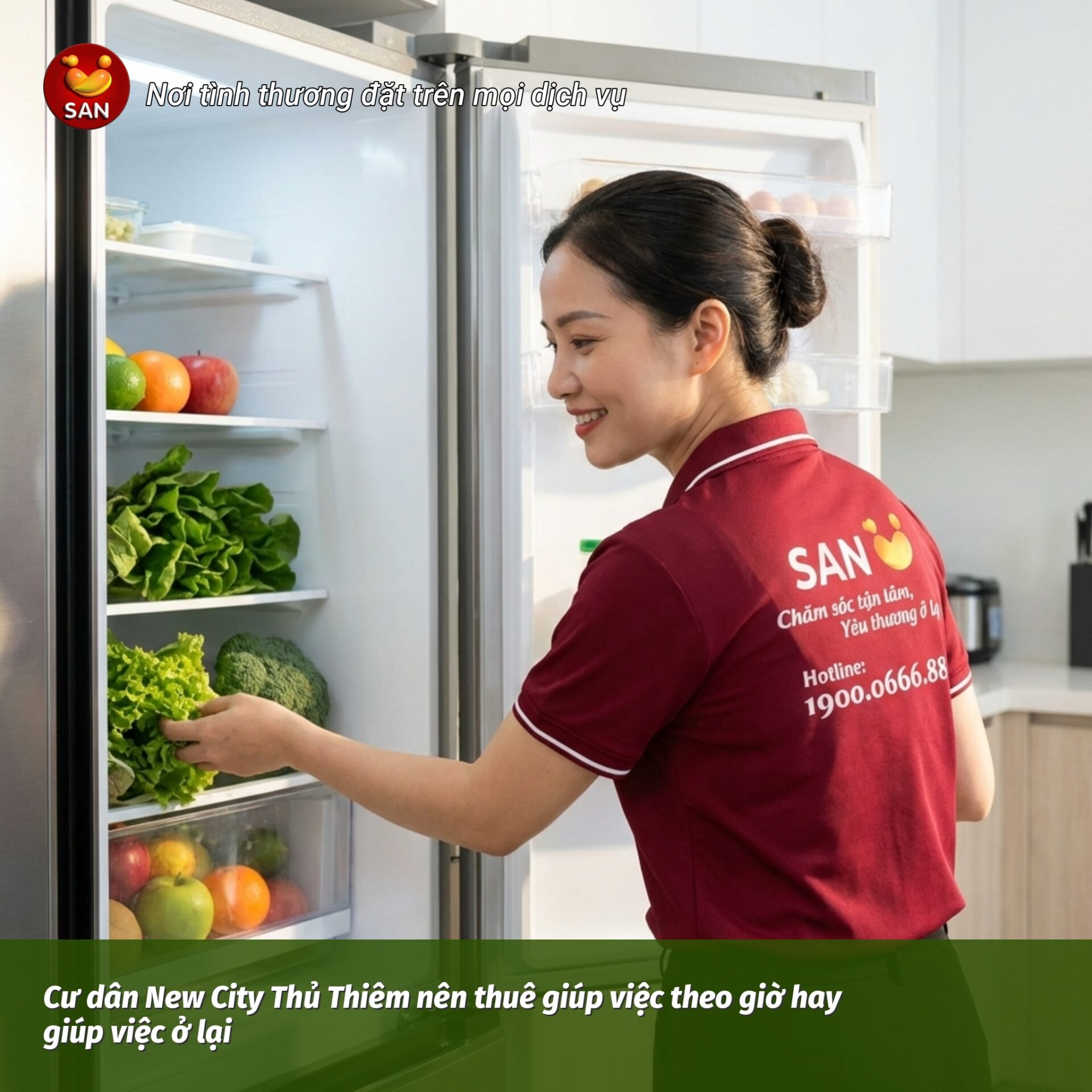 Hourly cleaning services in New City Thu Thiem