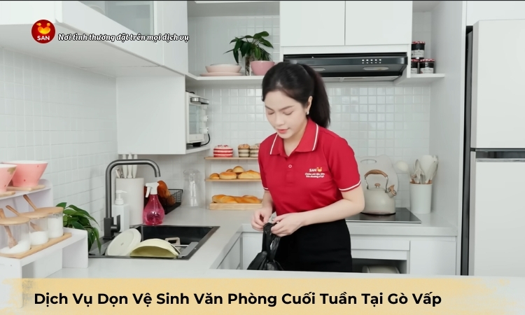 Weekend office cleaning service in Go Vap