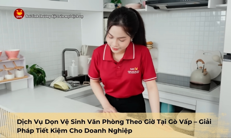 Hourly office cleaning services in Binh Thanh