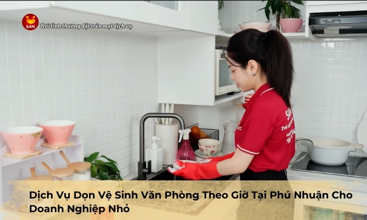 Hourly office cleaning services in Phu Nhuan
