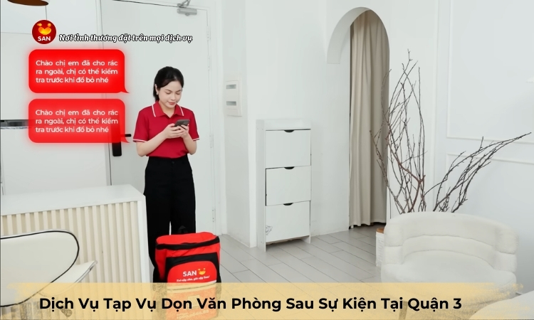 tạp vụ văn phòng Quận 3