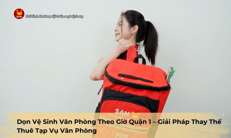 Hourly office cleaning services in District 1