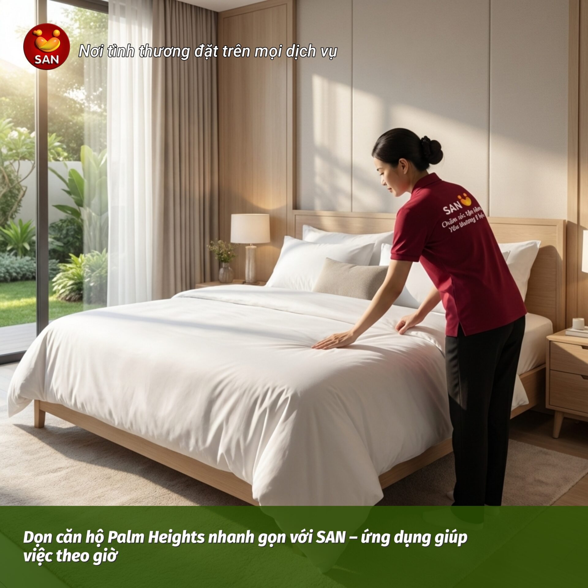 Giúp việc theo giờ Palm Heights