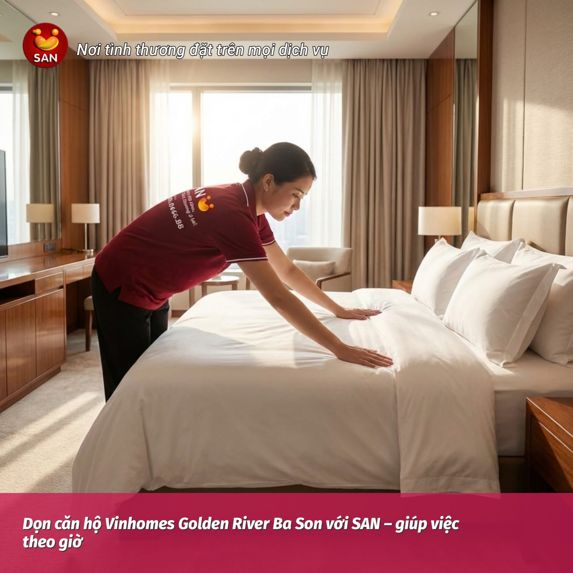 Dọn căn hộ Vinhomes Golden River Ba Son