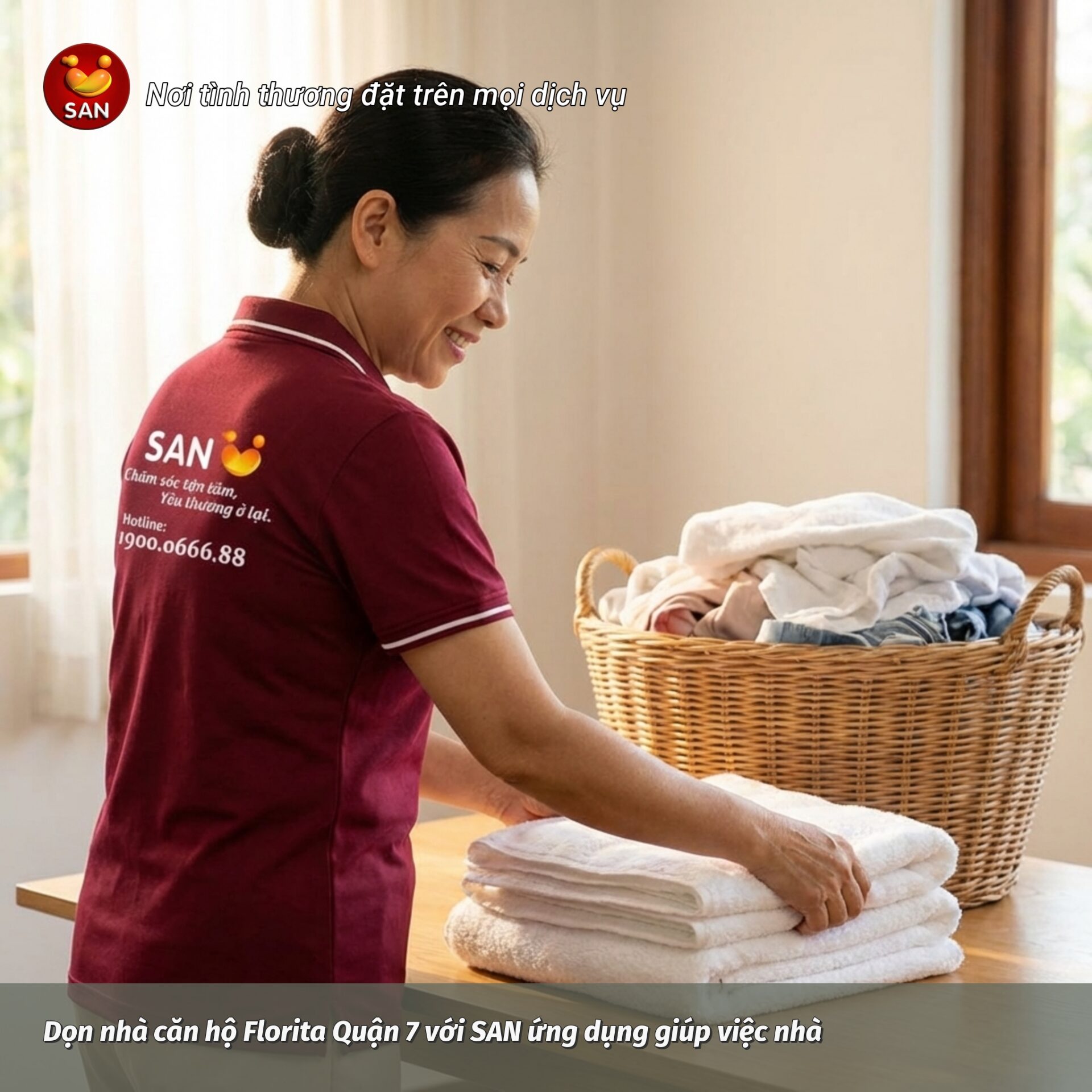 Dọn nhà căn hộ Florita Quận 7