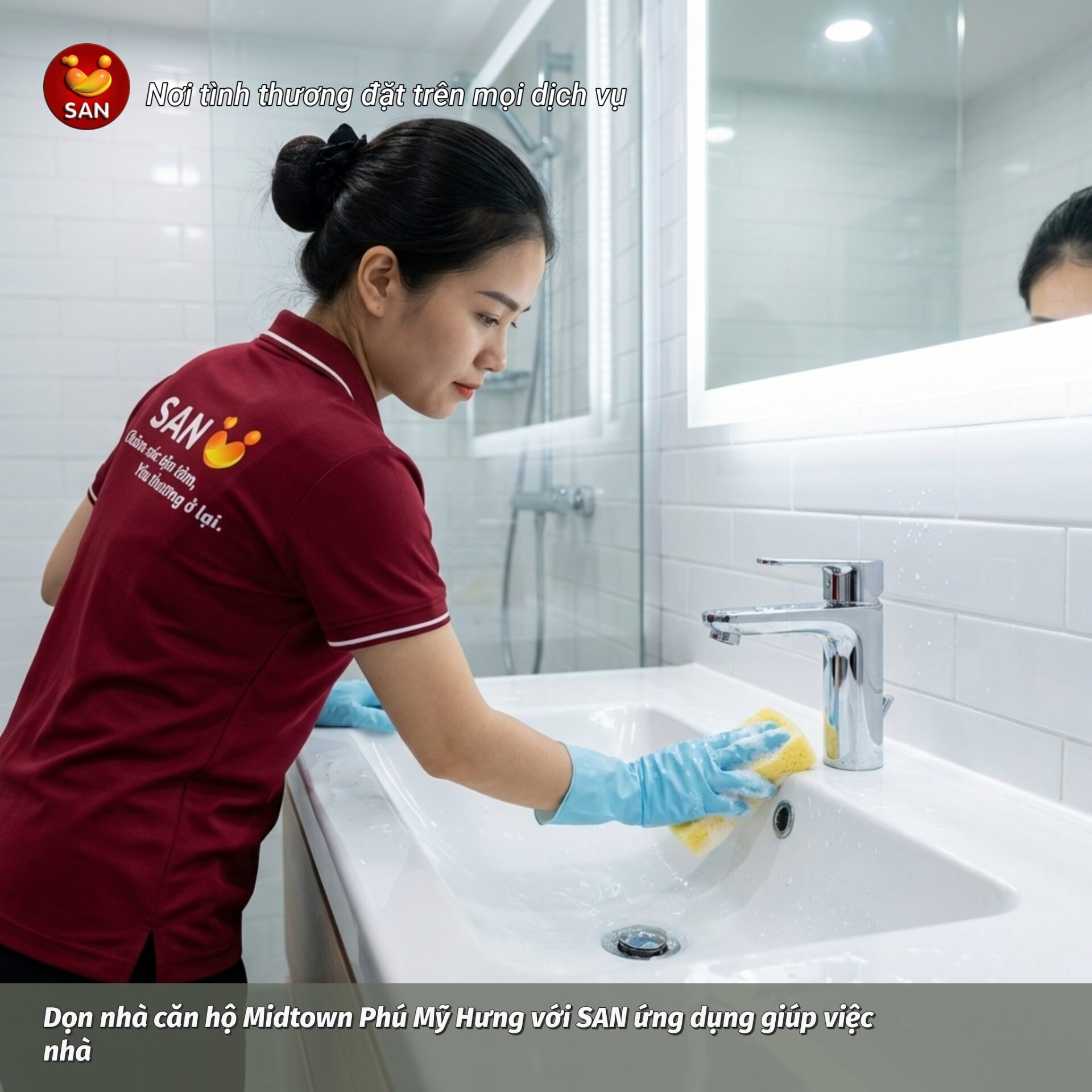 giúp việc nhà theo giờ Midtown Phú Mỹ Hưng