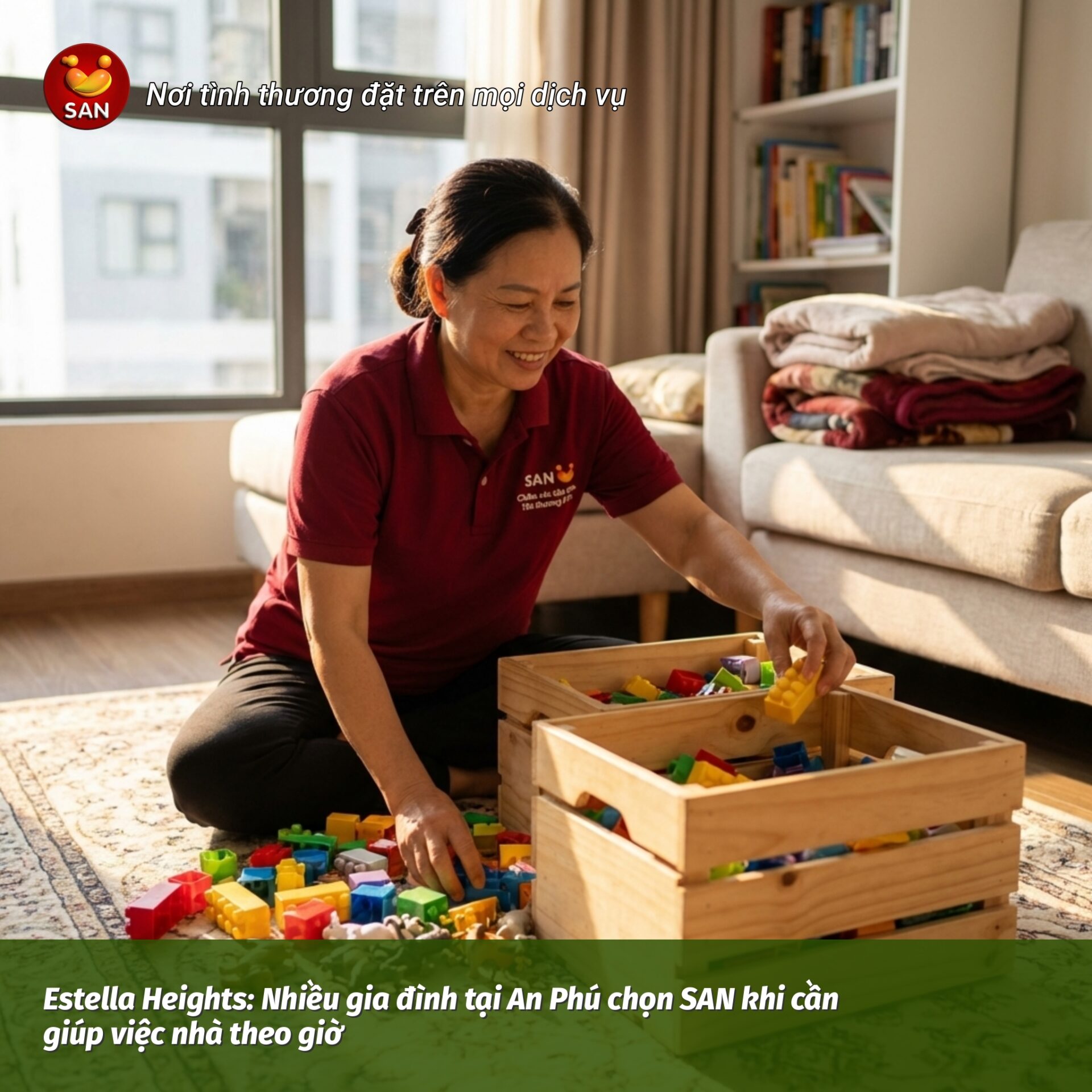 giúp việc nhà theo giờ tại Estella Heights