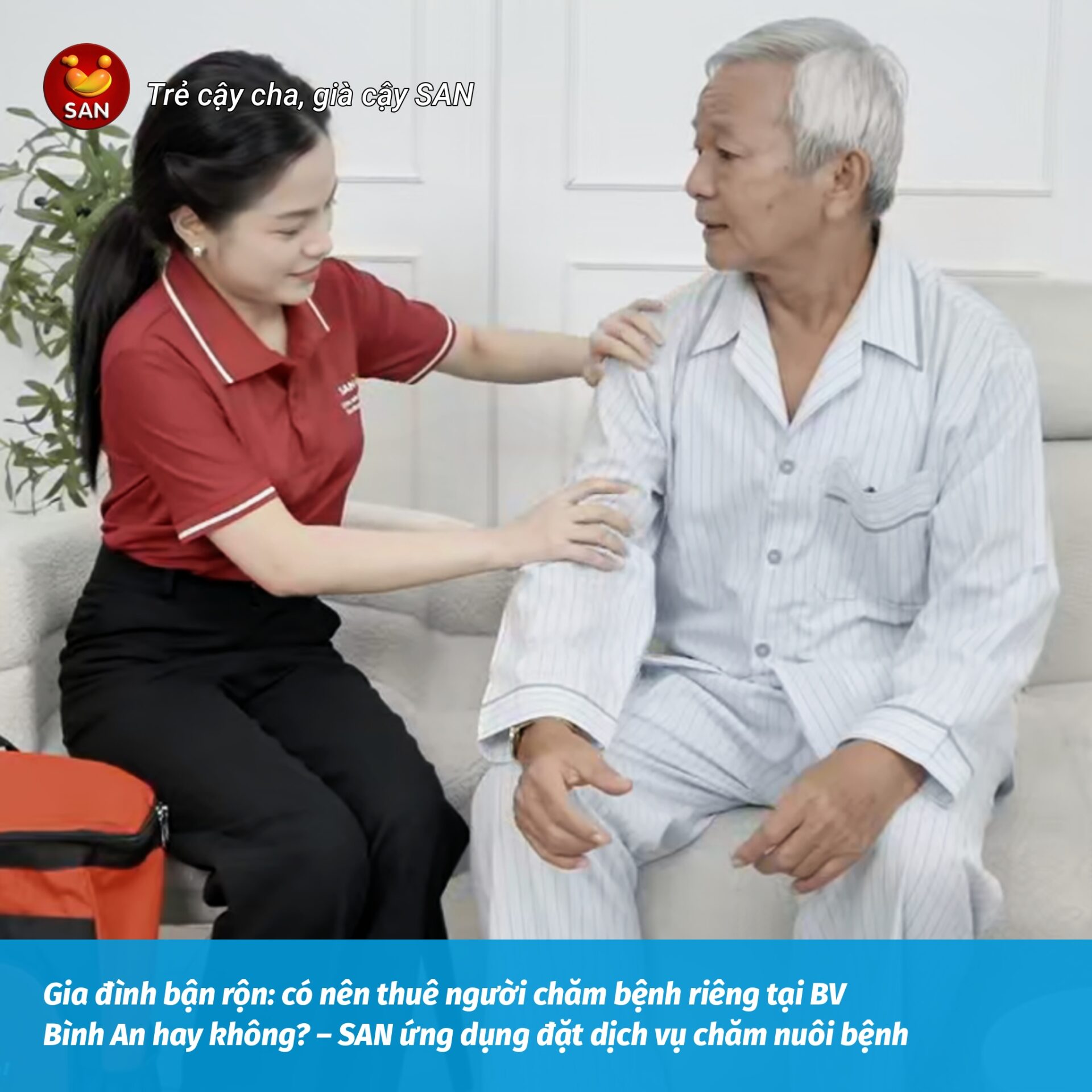 thuê người chăm bệnh tại BV Bình An