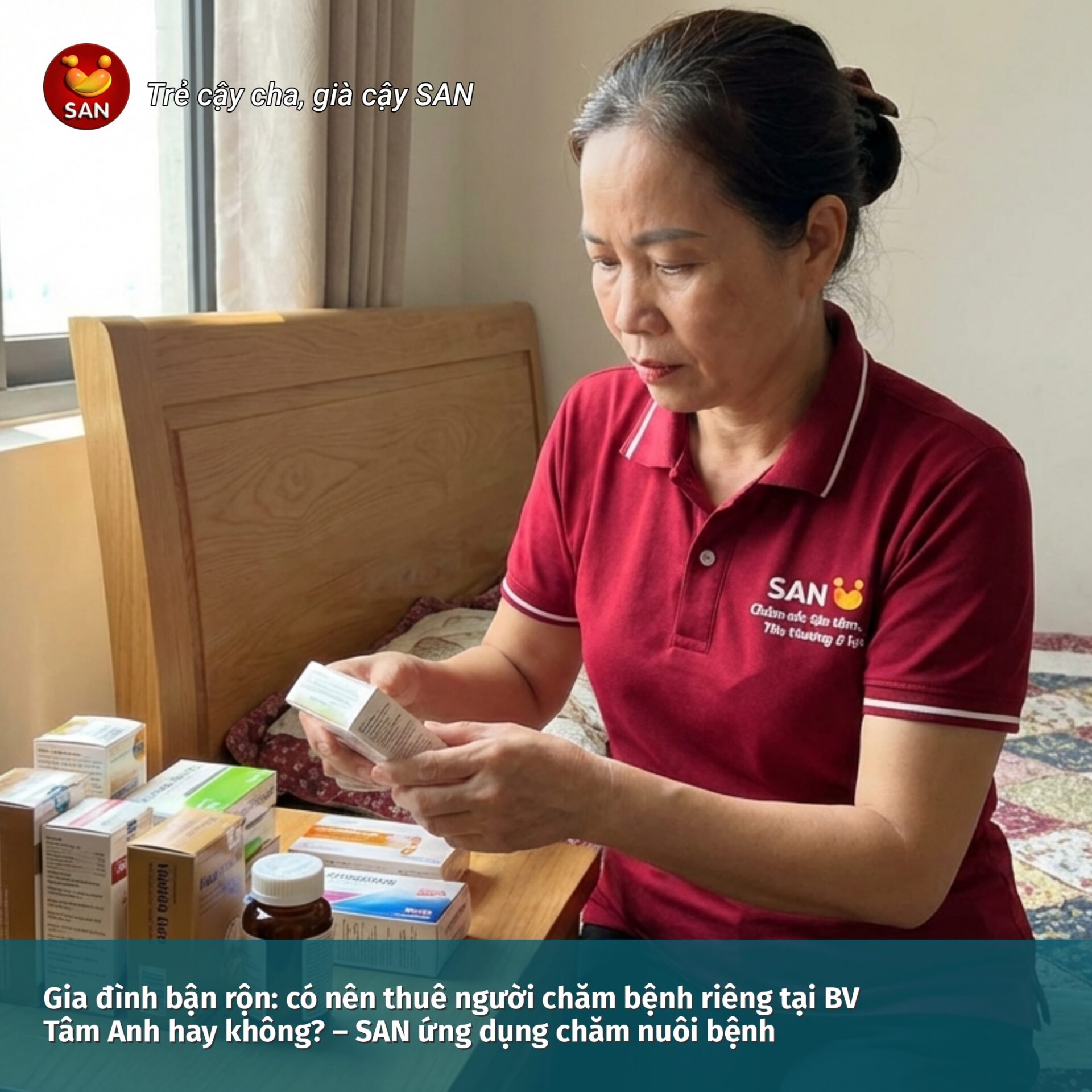 thuê người chăm bệnh tại Bệnh viện Tâm Anh