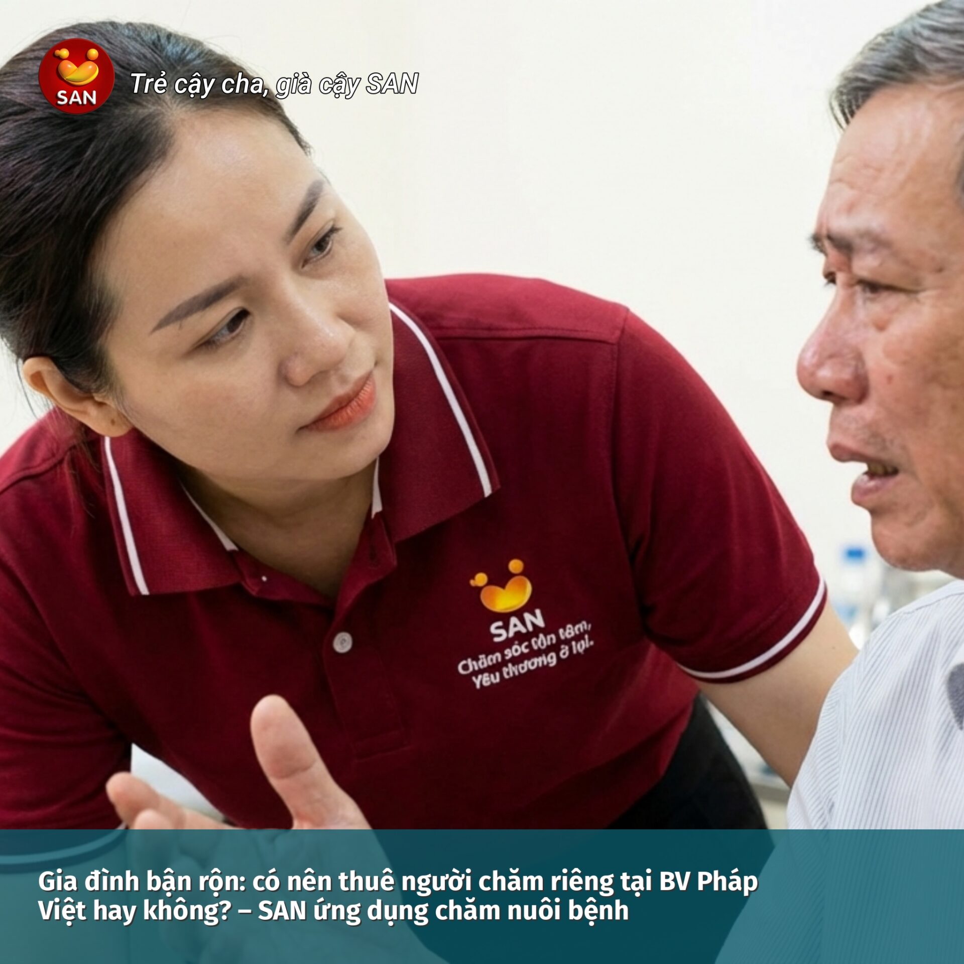 thuê người chăm sóc người bệnh tại Bệnh viện Pháp Việt