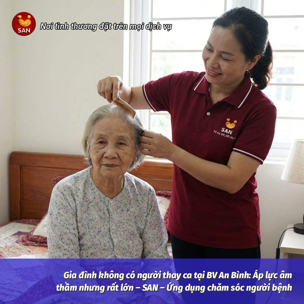 Patient care at An Binh Hospital